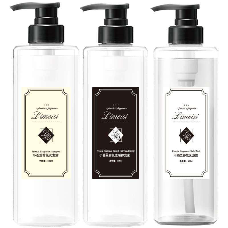 (Wholesale), conditioner, shower gel, set, perfumed shampoo strongly flavoured, 3 piece set, oil sheen control, dandruff removal, long-term effect 5