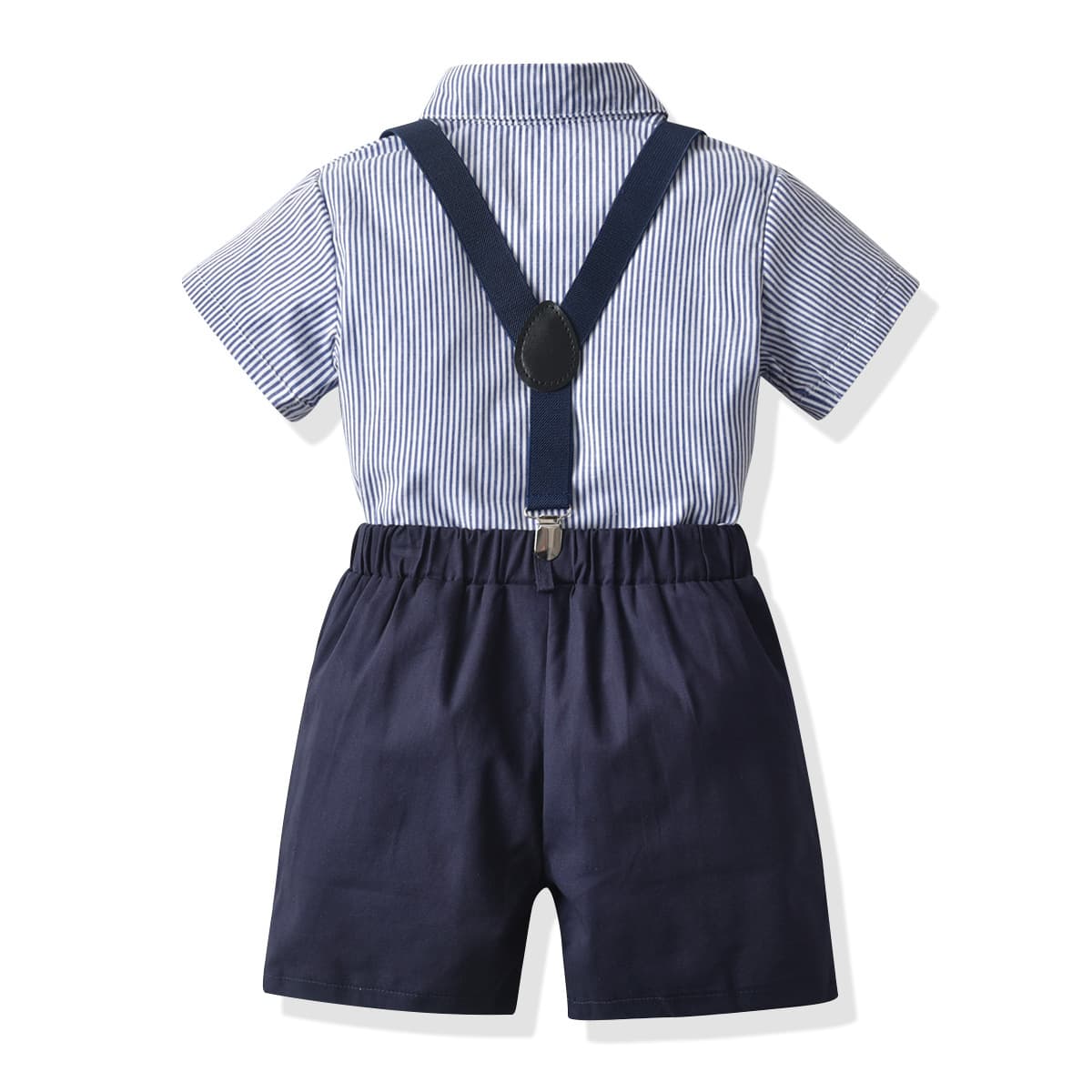 (Cross-border trading), summer shirt for boys, bow tie, suspenders, children's set 5