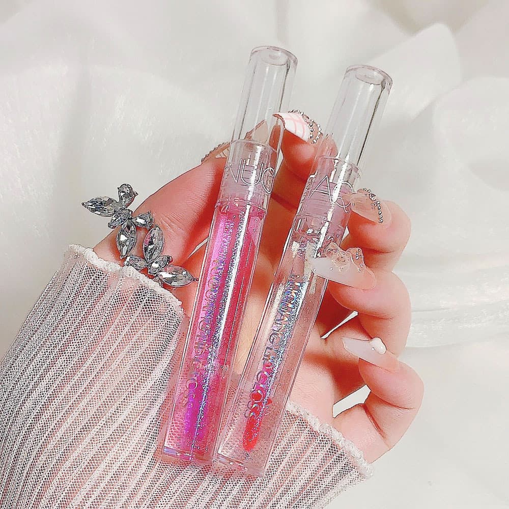 Glass lip balm, nutritious lip gloss, intense hydration, plump lips effect, mirror effect 4