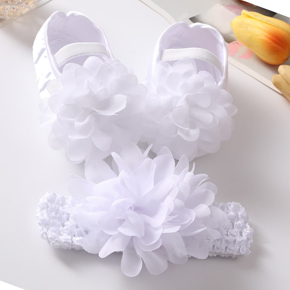 Non-slip children's keep warm cute set, European style, flowered, princess style, 12 month 3