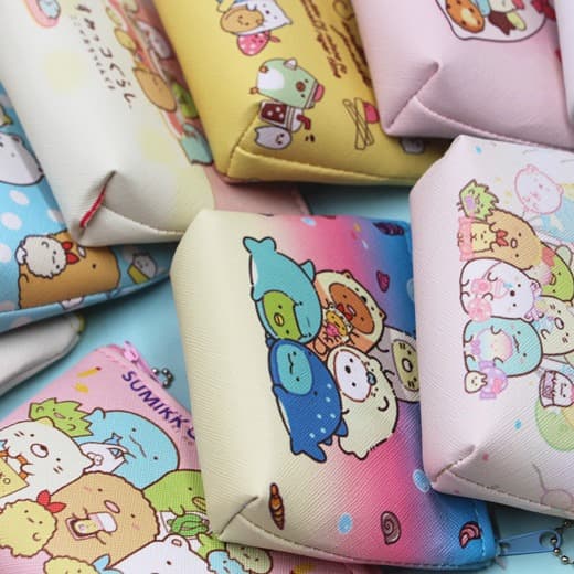 (Cross-border trading), cute creative polyurethane wallet, key bag, coins, small children's bag, small bag 4