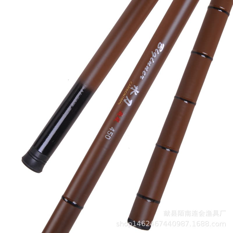 Fiberglass Hand Fishing Rod - Stream Pole for Beginners 2