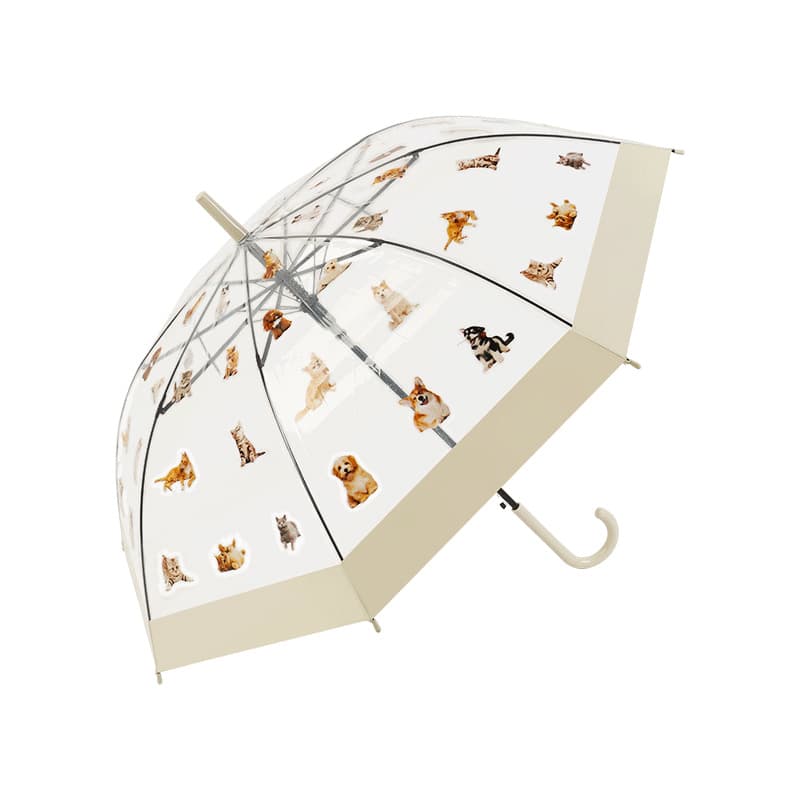 Cute durable umbrella for side table with animals, print 5