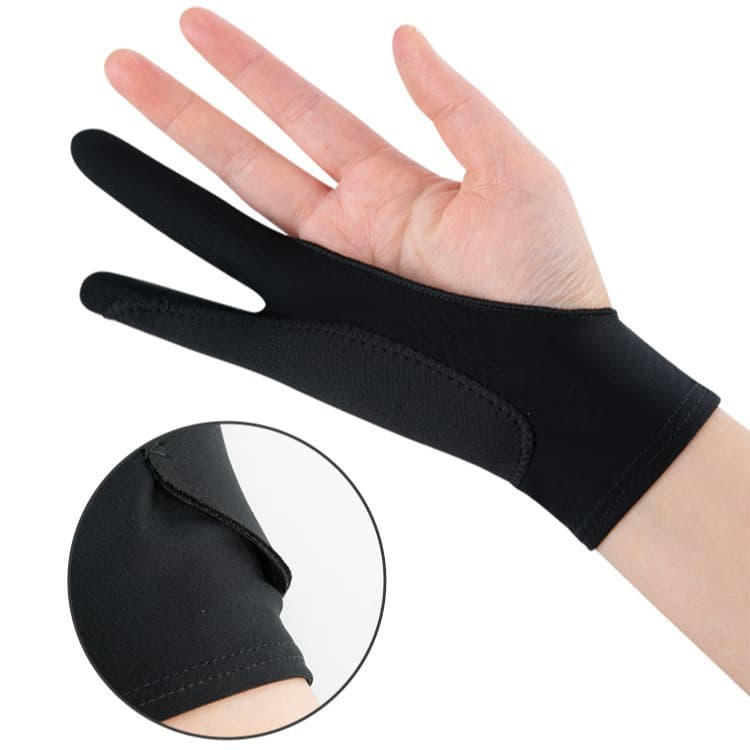 Single-finger painting anti-accidental touch gloves for digital tablets with three layers of anti-slip sketching 4