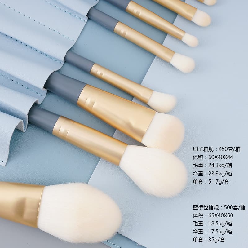 Soft brush, 10 pieces, for beginners, (Physicals) 4