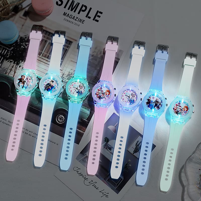 Silicone cartoon cute children's watch, Birthday gift, Switzerland 2