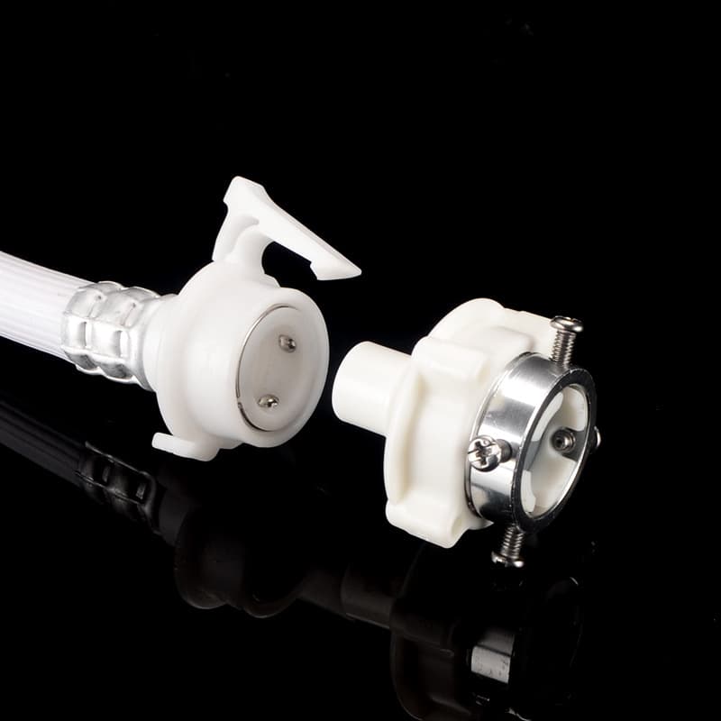 Fully automatic washing machine inlet pipe buckle joint single cold water nozzle 4 points buckle-type faucet conversion joint steel 4