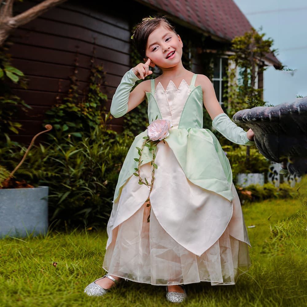 Small princess costume, dress, halloween, princess style