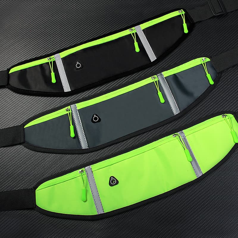 Travel sports belt bag, purse for men and women, waterproof invisible equipment, new collection, for running 4