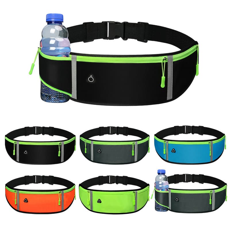 Travel sports belt bag, purse for men and women, waterproof invisible equipment, new collection, for running 5