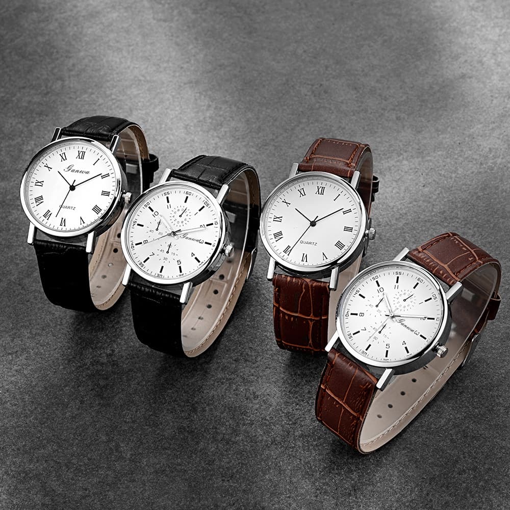 (Wholesale), exclusive quartz men's watch, men's belt, swiss watch, high-quality style, simple and elegant design 2