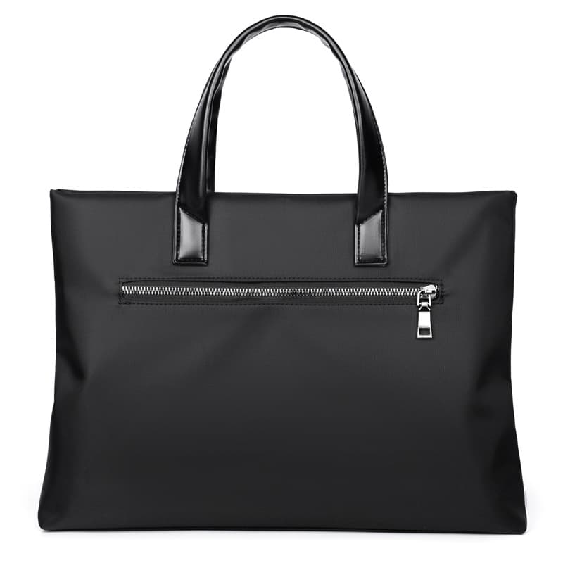 (Wholesale), handheld capacious purse for documents, laptop, with your logo imprint, custom-made, business version 3