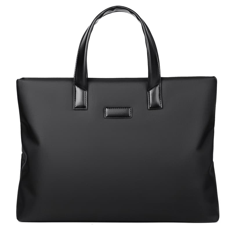 (Wholesale), handheld capacious purse for documents, laptop, with your logo imprint, custom-made, business version