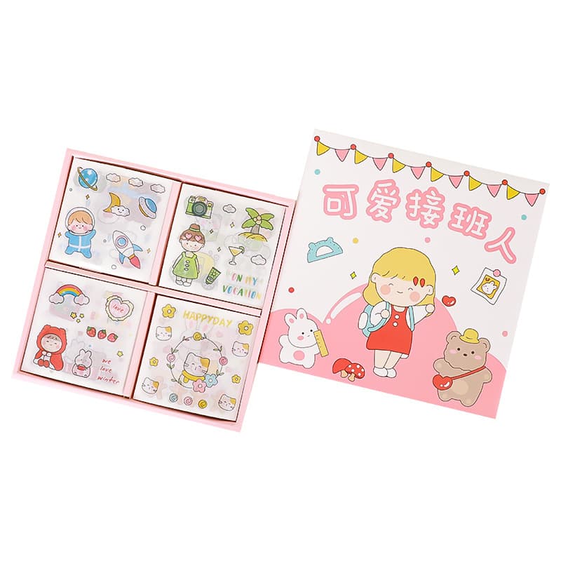 Cute Cartoon Back to School Sticker Set - DIY Decorative Labels 5