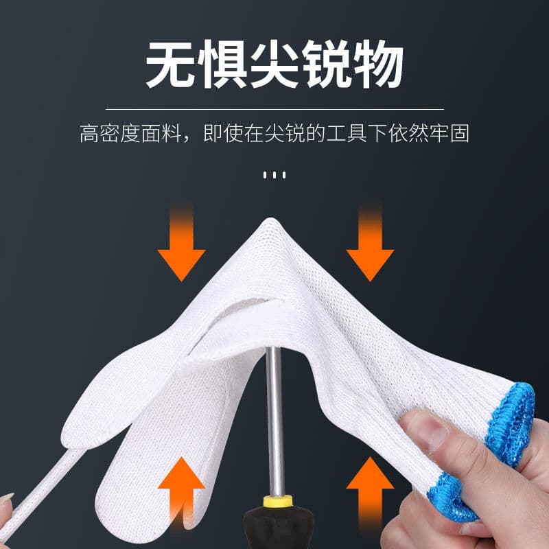 (Wholesale), wear-resistant nylon non-slip gloves