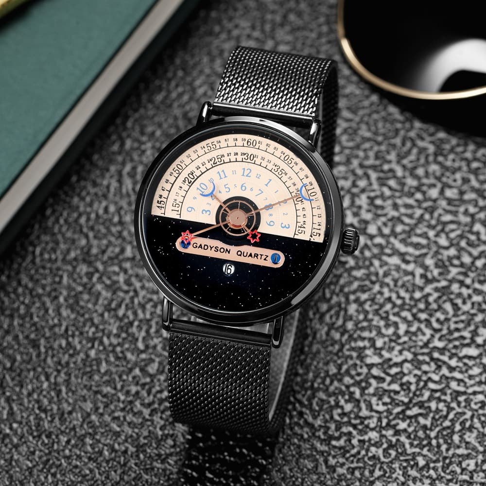 Watch, fashionable quartz calendar 2