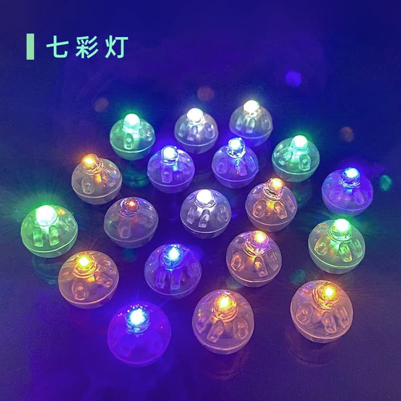 Small electronic flashing Chinese hairpin, keychain, nail decoration 3