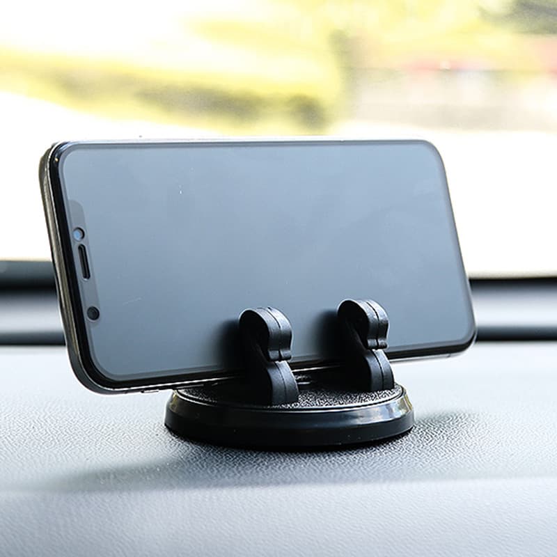 Phone holder for car, rotating universal support frame for navigator 3