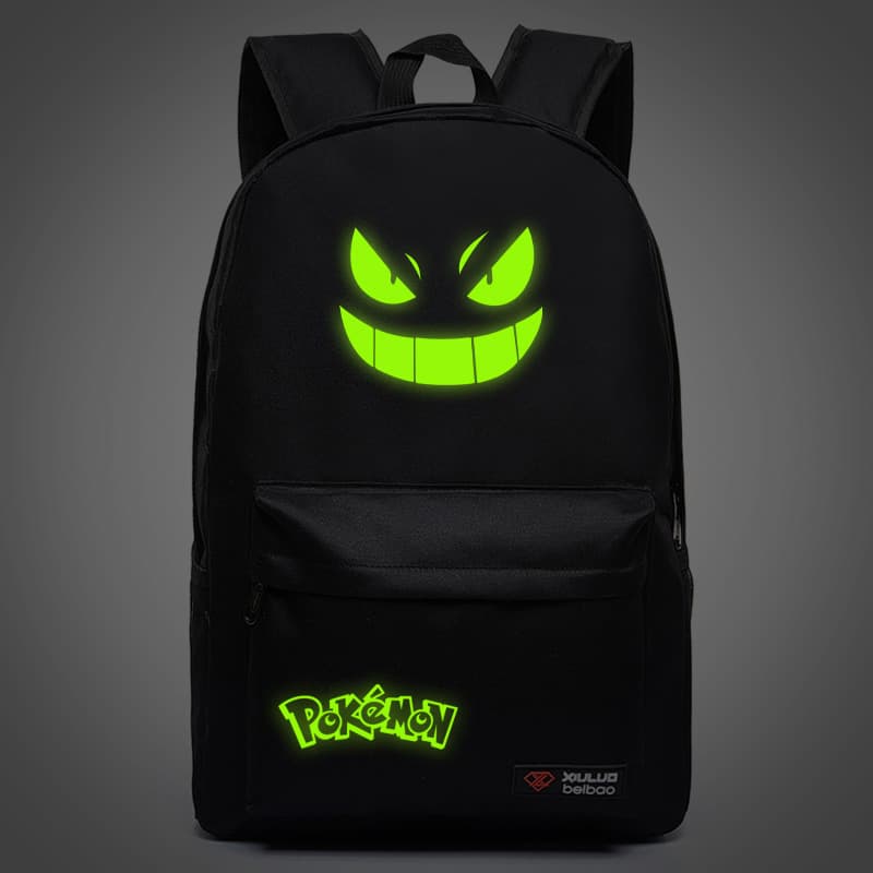 Monster, backpack for students for men and women, Gengar, primary and secondary school 4