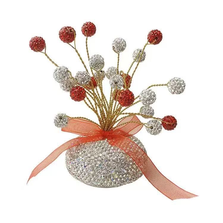 Car interior diamond ornaments center console cute and creative internet celebrity full of stars car ornaments car meteor 5