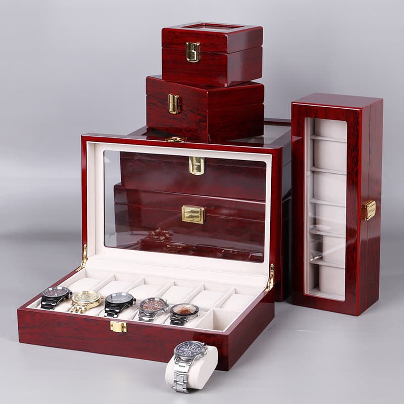 Mechanical Watch Storage Box with Stand 4