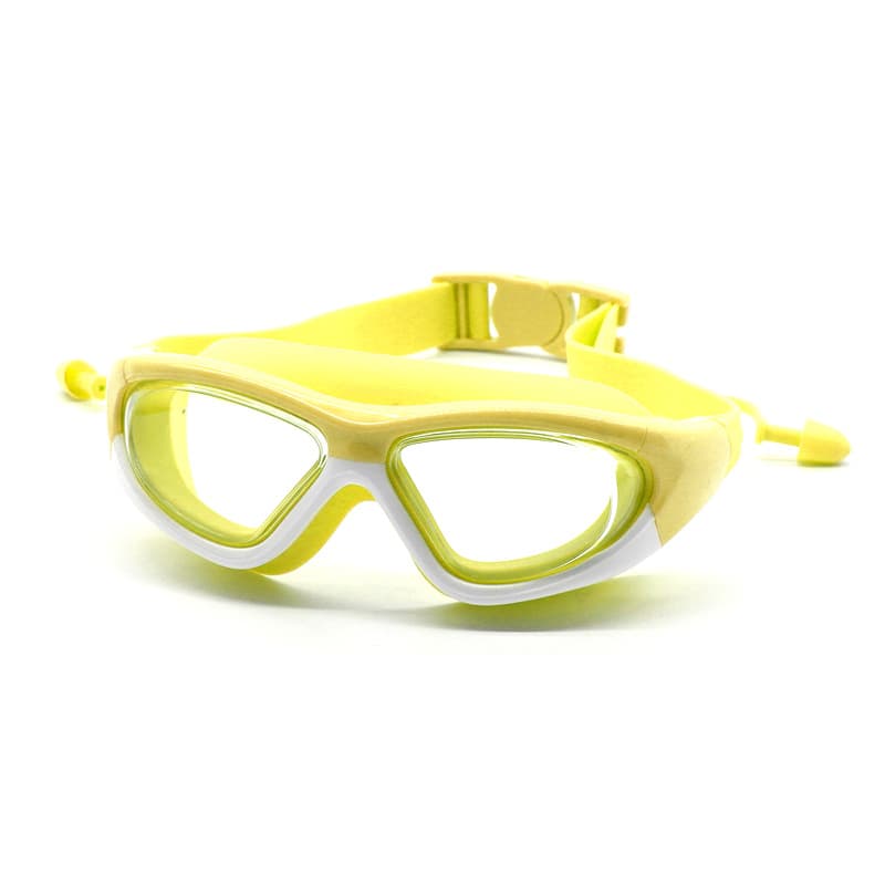 Children's waterproof swimming goggles anti-fog for men and women, earplugs for swimming, set, equipment, diving 5