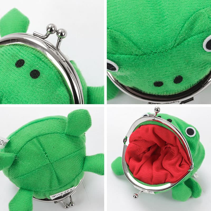 Green cartoon wallet, Birthday gift 5