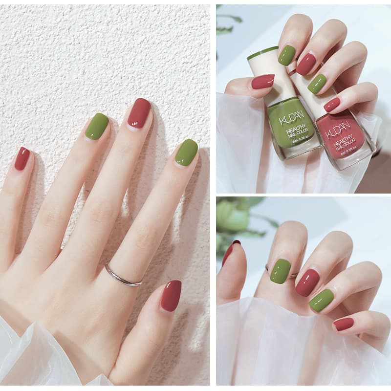 Summer nail polish, transparent gel polish for manicure, no lamp dry 3