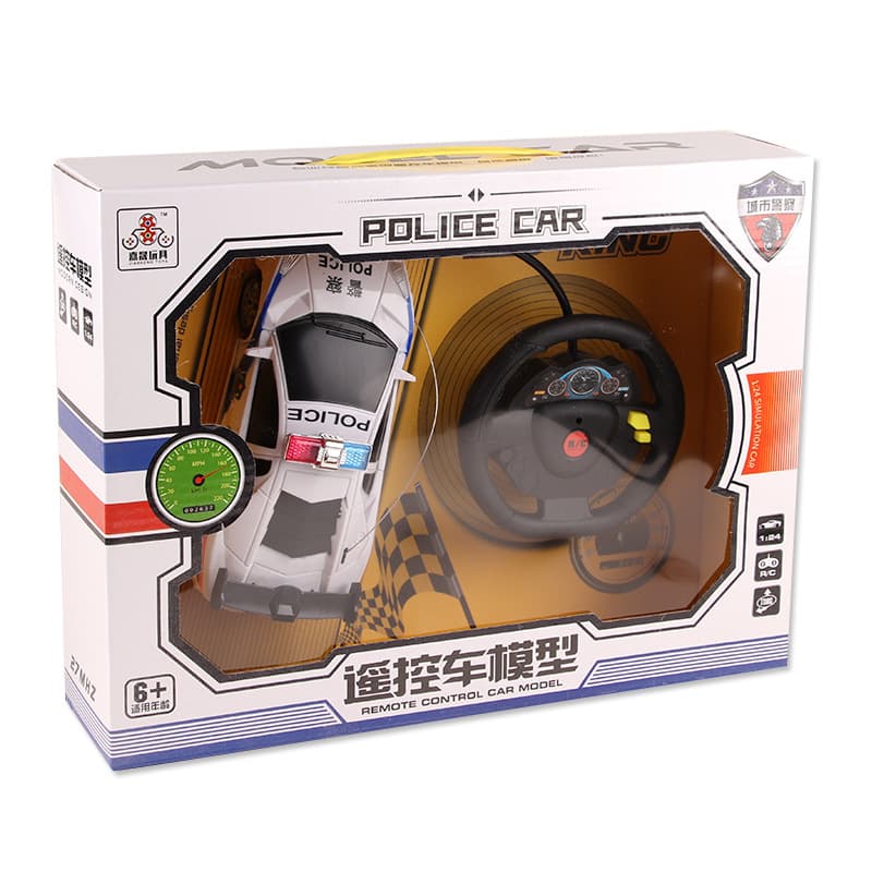 (Wholesale), realistic police car, car model, electric remote control car, toy car 5