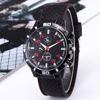 (Cross-border trading), (Wholesale), sports silicone fashionable quartz watch, new collection, wish 3