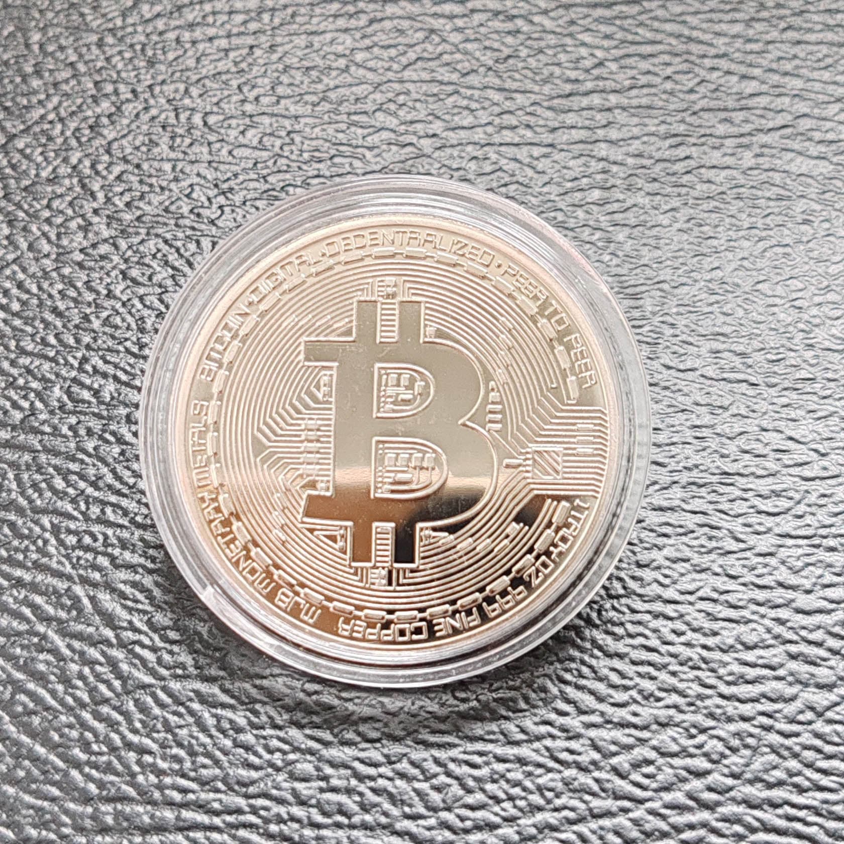 Classic Bitcoin Bitcoin Bitcoin foreign coin Bitcoin virtual coin commemorative medal 2