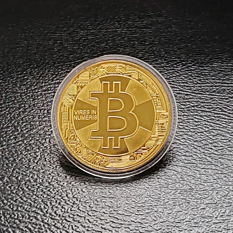 Classic Bitcoin Bitcoin Bitcoin foreign coin Bitcoin virtual coin commemorative medal 4