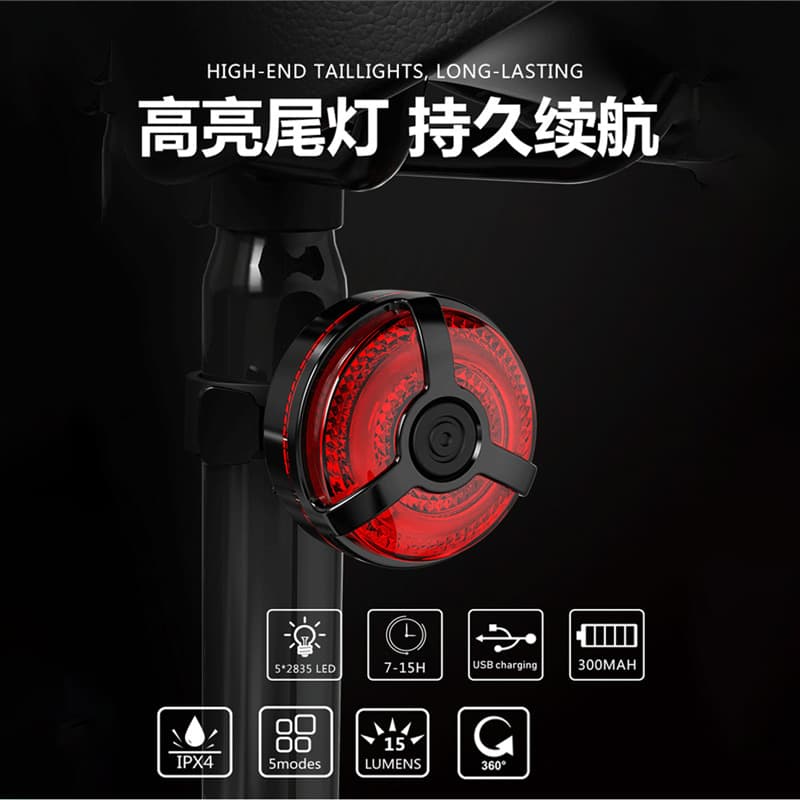 Bike, mountain road headlights charging for cycling, light equipment with accessories