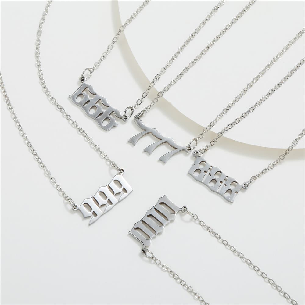 (Cross-border trading), necklace stainless steel, pendant, chain, jewelry 3