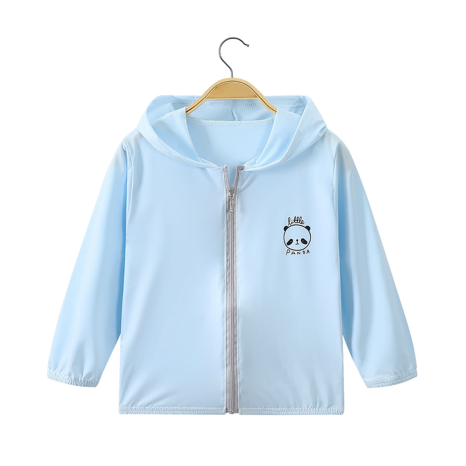 Summer children's silk sun protection clothing for men and women, quick dry thin jacket, travel windbreaker 2