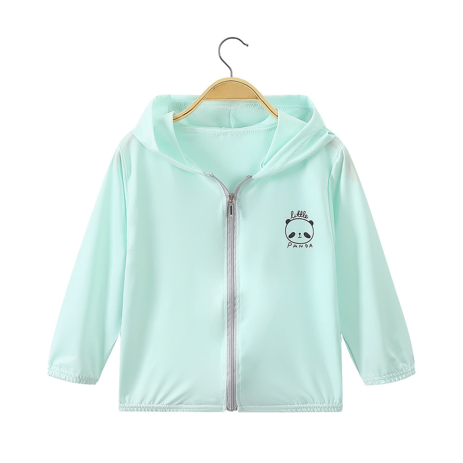 Summer children's silk sun protection clothing for men and women, quick dry thin jacket, travel windbreaker 3