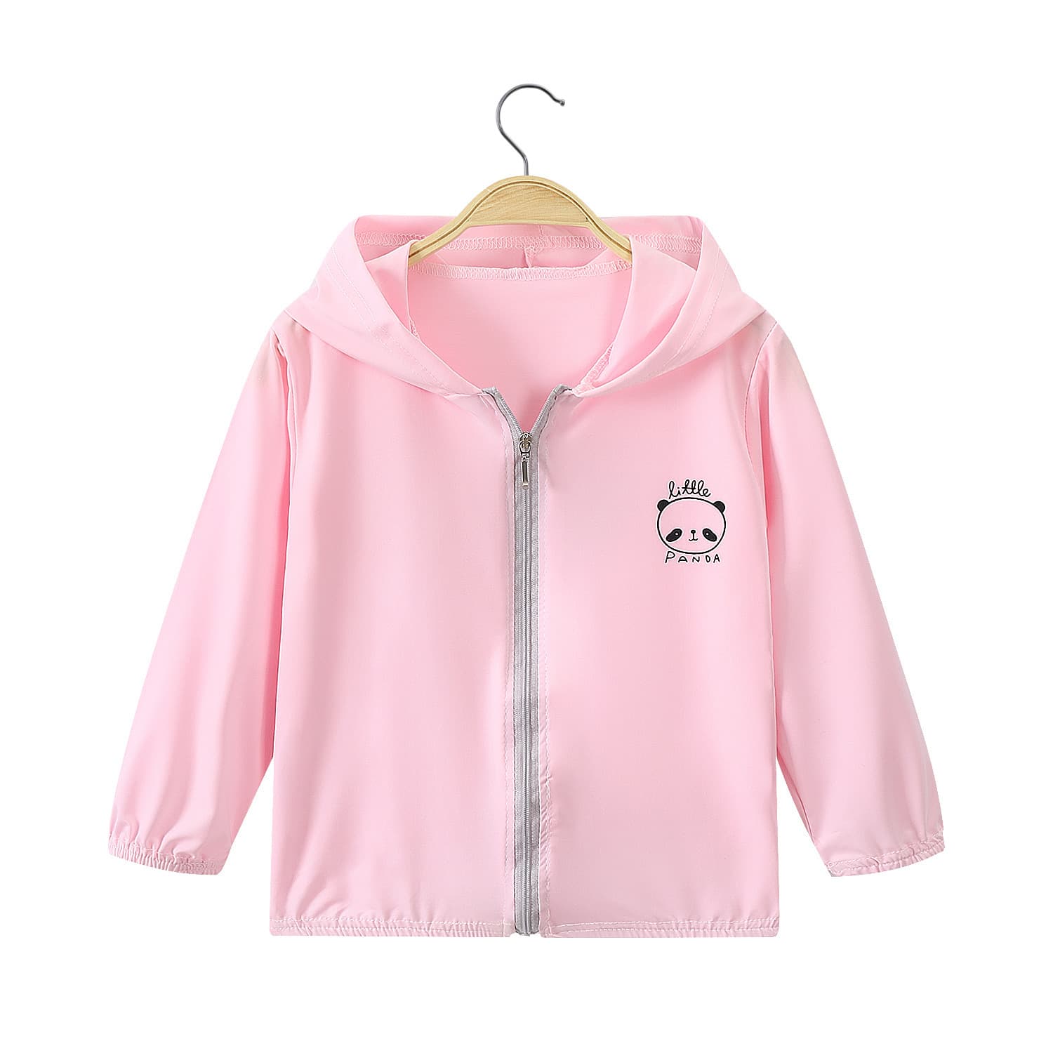 Summer children's silk sun protection clothing for men and women, quick dry thin jacket, travel windbreaker 4