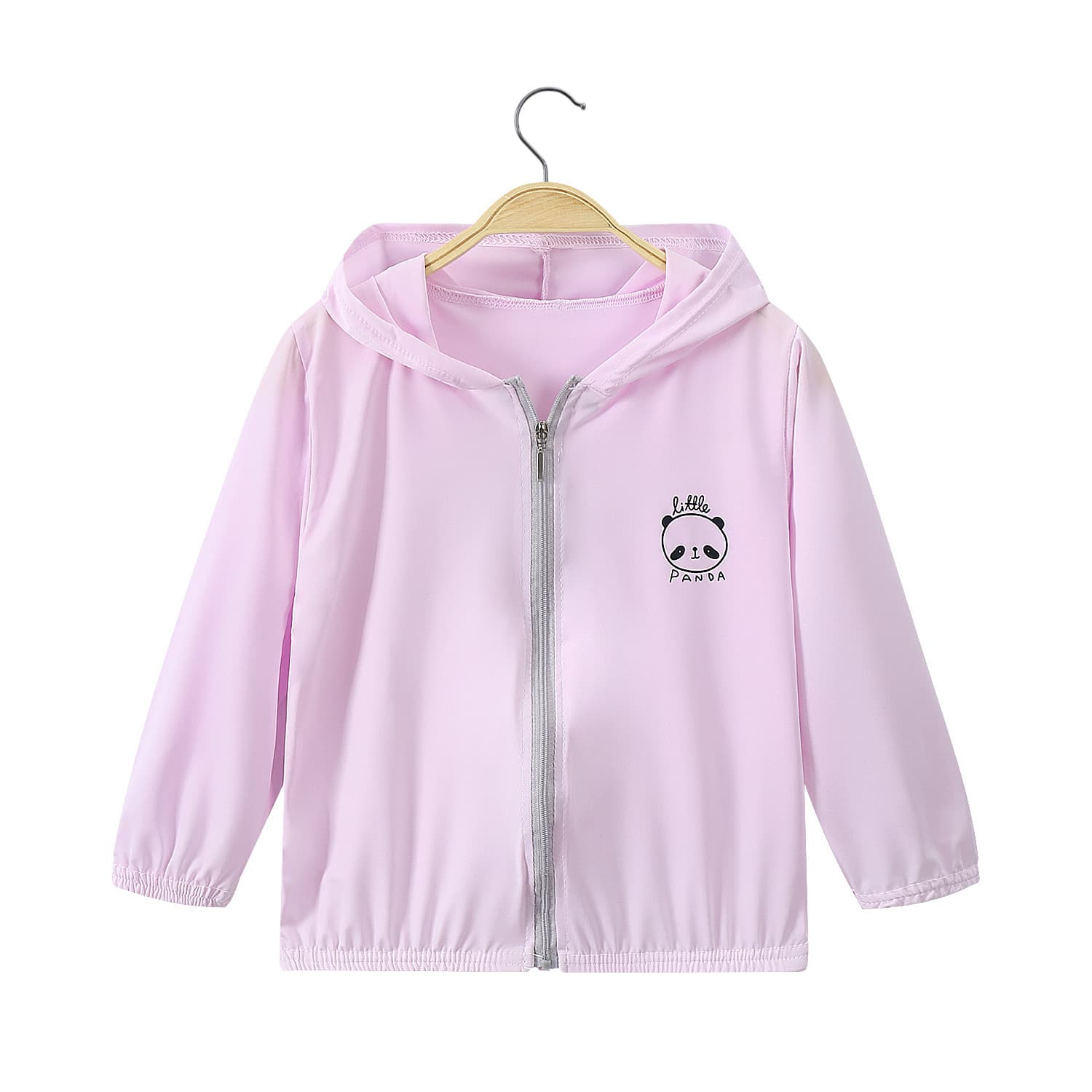Summer children's silk sun protection clothing for men and women, quick dry thin jacket, travel windbreaker 5