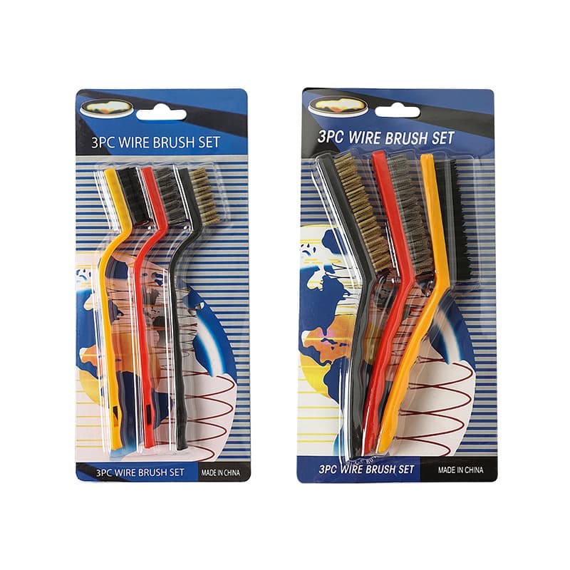 Brush, hygienic cooker, steel wire, 3 pieces 5