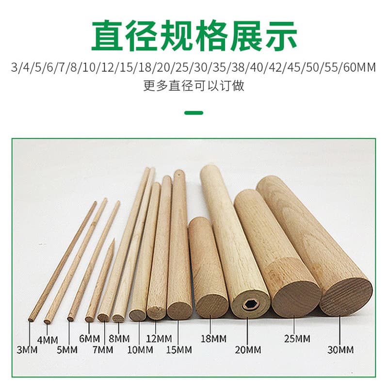 Round cotton swabs, carpentry, DIY 3