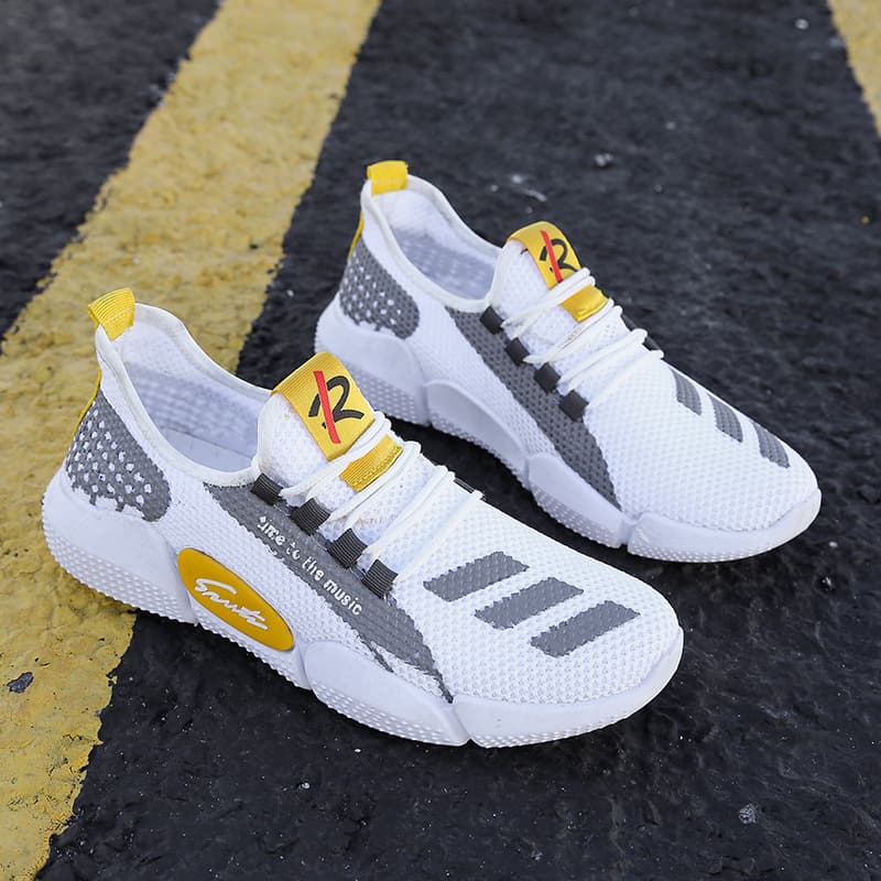 Cloth summer running sneakers for leisure, made with flyknit technology, summer 2026 3