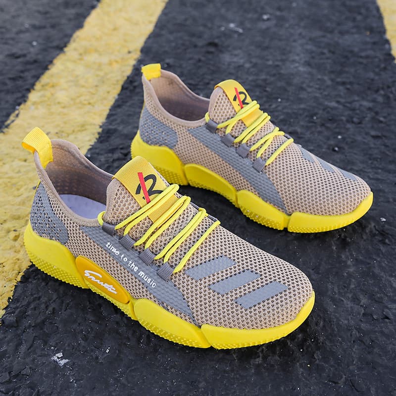 Cloth summer running sneakers for leisure, made with flyknit technology, summer 2026