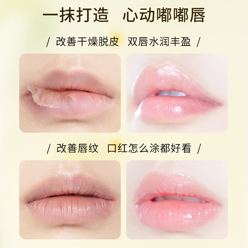 Demi-season moisturizing lip balm, protecting vaseline, new collection, 3g, against cracks, (Physicals) 4