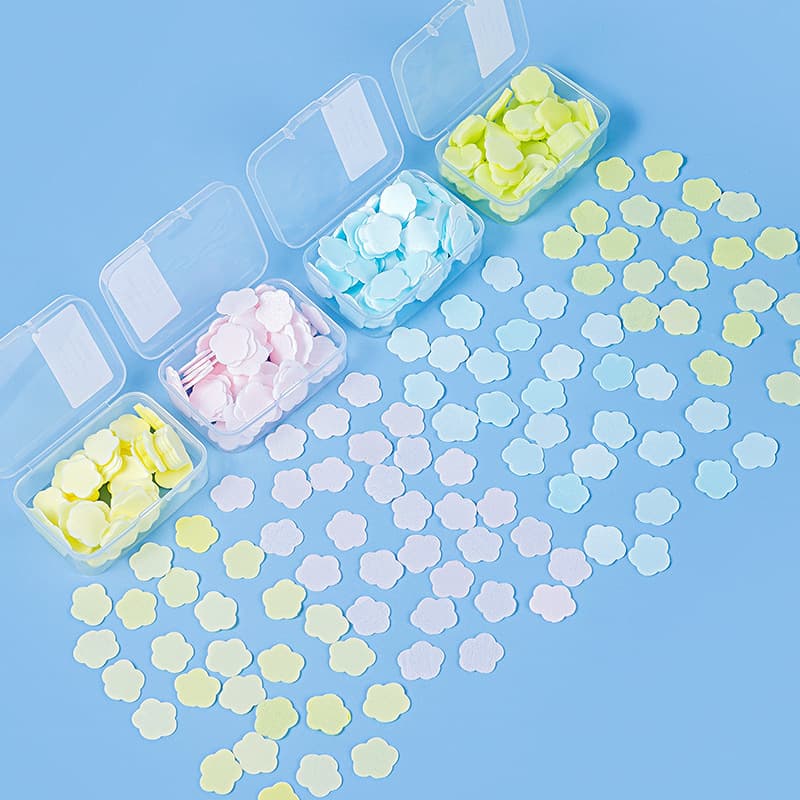 Handheld children's small soap for traveling 3