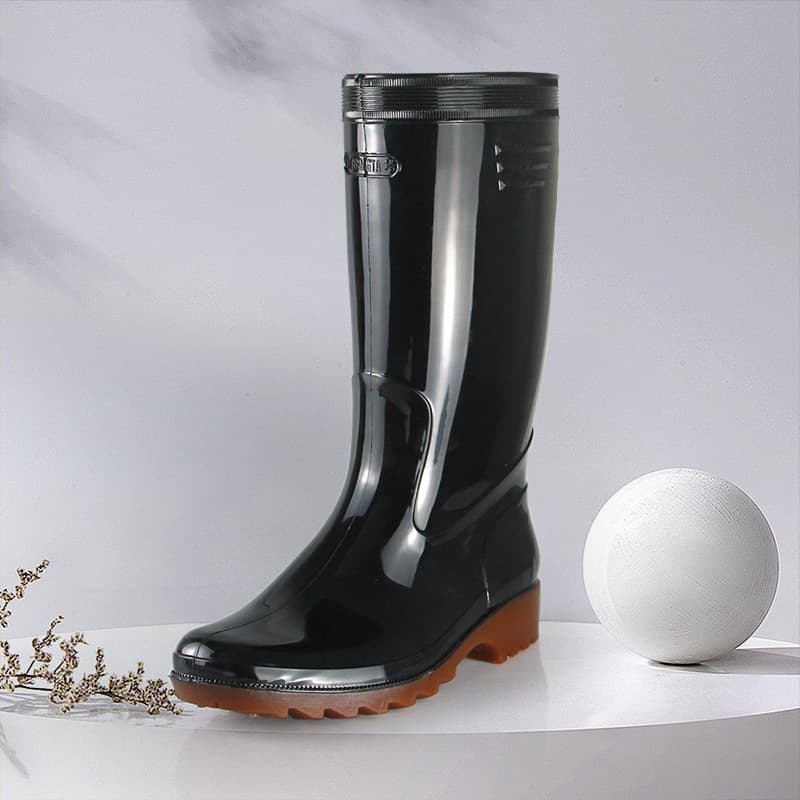 Lighthouse Waterproof High-Top Rain Boots for Men 4