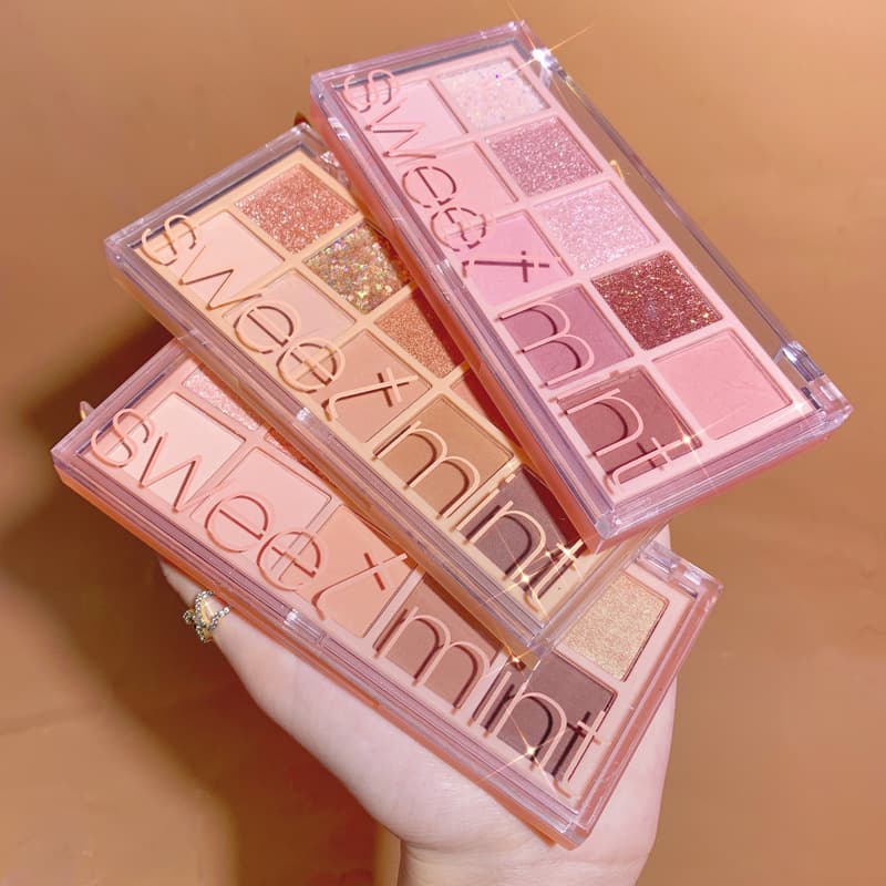 Sweet Mint Ten Color Eye Shadow Disk Pearl Light Demon Flash Student Party Daily Pumpkin Cement Daida Site 2