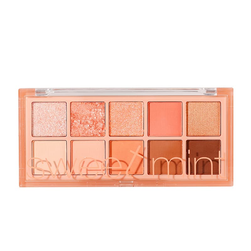 Sweet Mint Ten Color Eye Shadow Disk Pearl Light Demon Flash Student Party Daily Pumpkin Cement Daida Site 5