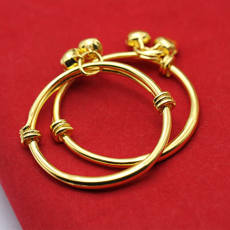 Children's glossy bracelet, small bell, accessory 3