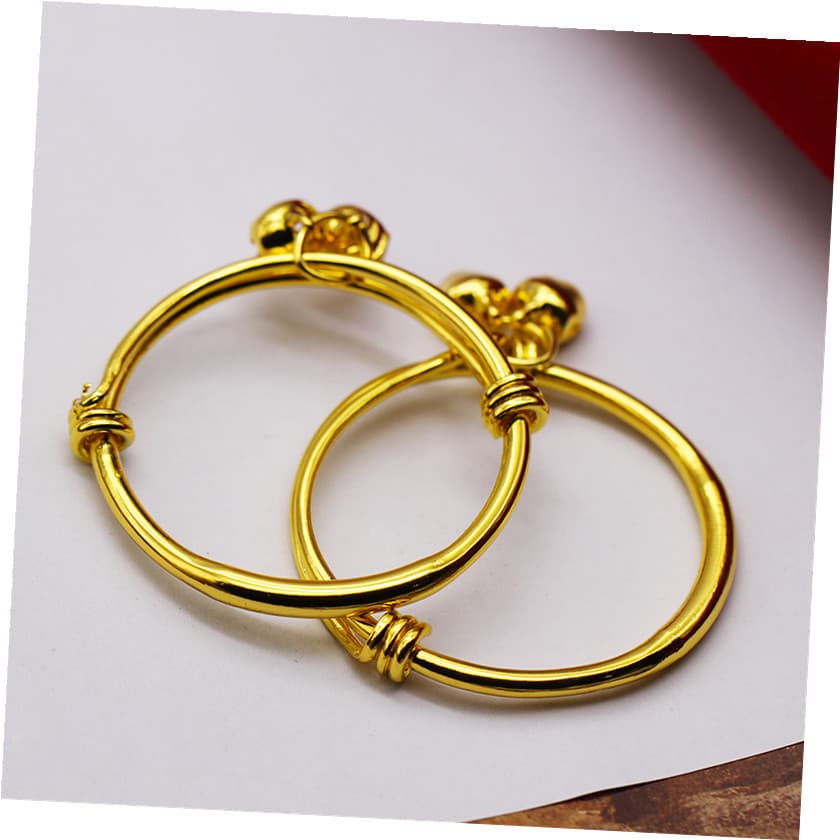Children's glossy bracelet, small bell, accessory 4
