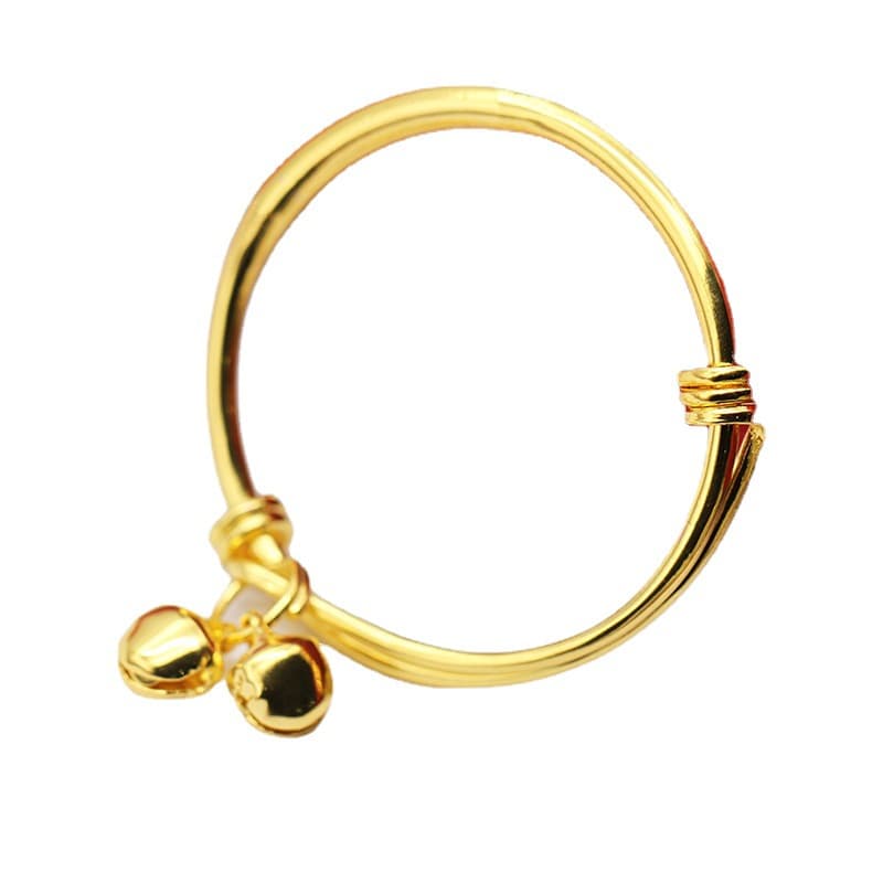 Children's glossy bracelet, small bell, accessory 5